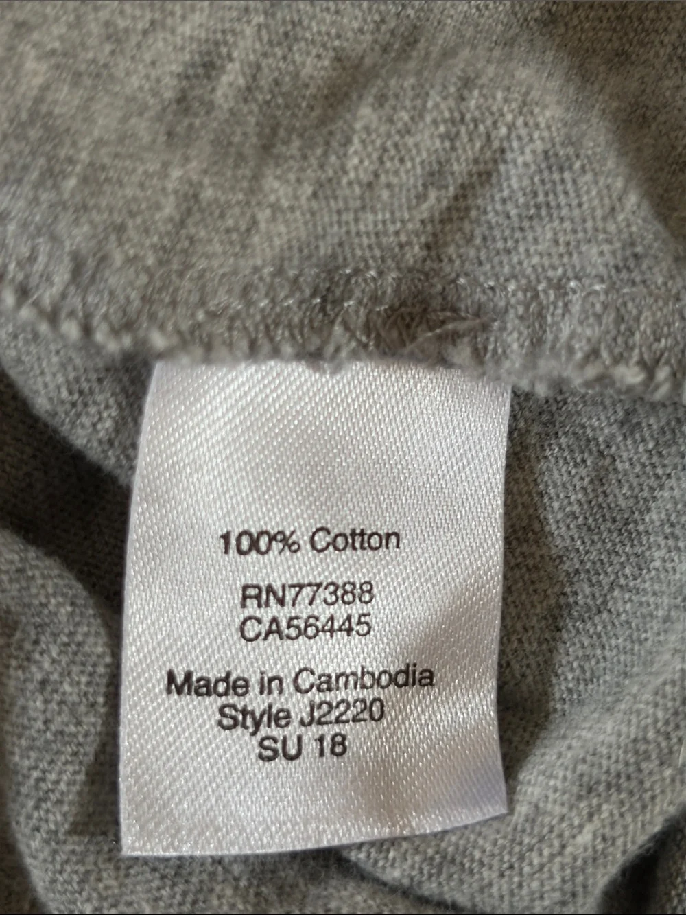 J. Crew Collectors Tee Gray 'On Island Time' Graphic with Tropical Prints, med